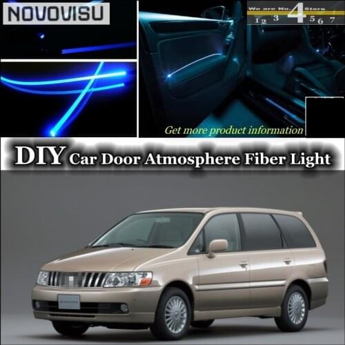 NOVOVISU For Nissan Cube Z10 Z11 Z12 interior Ambient Light Tuning Atmosphere Fiber Optic Band Lights Band Light optical fiber