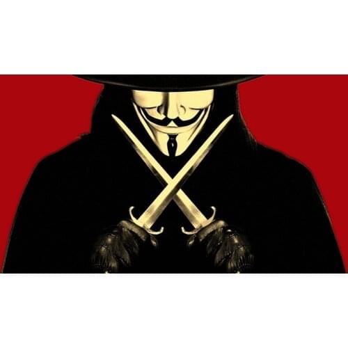 V For Vendetta Microfiber Beach Towel Custom 70x140cm serviette de plage toalha Travel Sport Drying Bath Towels Creative Gift