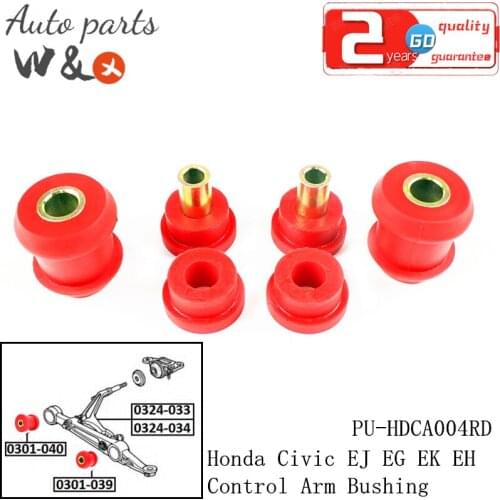 Control Arm Bushing For Honda Civic EG EH EJ EK 90-01 Below Suspension Oscillating Arm Polyurethane