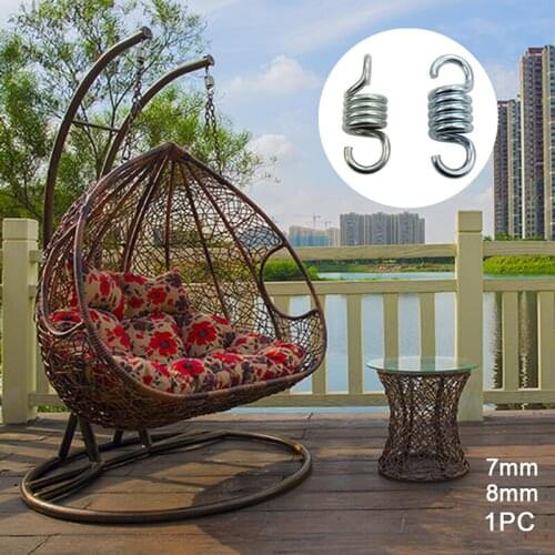 1Pcs Hammock Chair Hanging Porch Swing Spring Heavy Duty Stainless Steel Hammock
