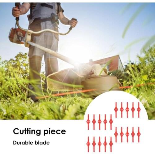 20PCS Lawn Mower Cutters Replacement Durable Grass Trimmer For Gardening Lawn Mower Cutting Blades Cutter Tool