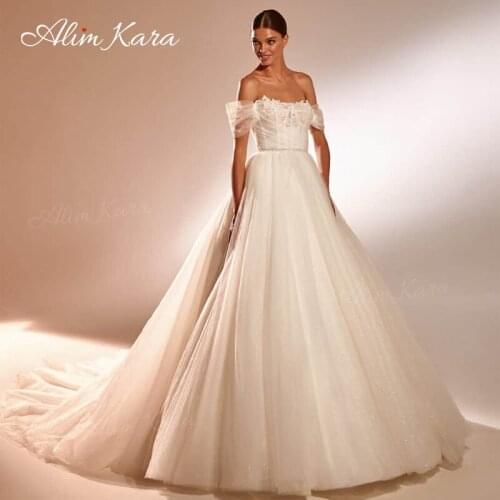 Свадебные платья со шлейфом Alim Kara China At AliExpress