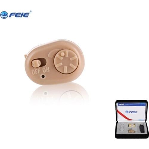Wireless Invisible Hearing Aid Earphone for Old People Hearing Loss S-213 Sound Amplifier With Switch On Off Drop Ship