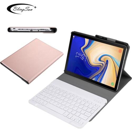 Bluetooth keyboard Tablet Case for Samsung Galaxy Tab A 10.1 2019 SM-T510 SM-T515 T510 T515 Leather Cover Detachable keyboard