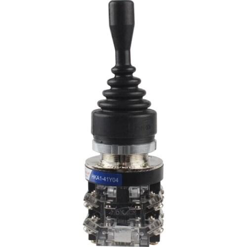 HKA1-41Z04 Spring Return Joystick Switch Momentary Latching 4NO 4Position Spring Switch for Crane Forklift