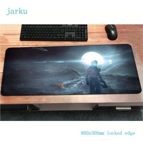 Dead space mats 800x300x3mm best gaming mouse pad big keyboard mousepad cool new notebook gamer accessories padmouse mat