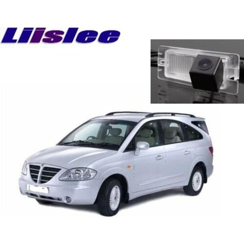 LiisLee Car Reversing image Camera For Ssang Yong Rodius Stavic 2004~2012 Night Vision WaterProof Dedicated Rear View back CAM