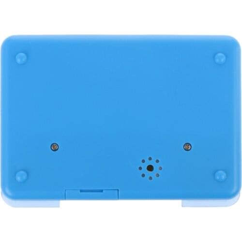 Multi-Alarm 8 Times Timer 4 Grids Medicine Box Reminder Storage Pills Case