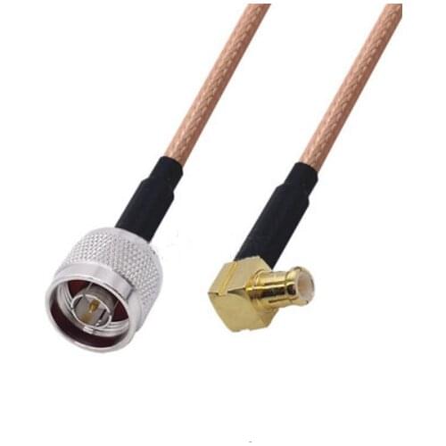 N Male to MCX Male Right Angle Connector Pigtail Jumper RG316 Cable 50 ohm