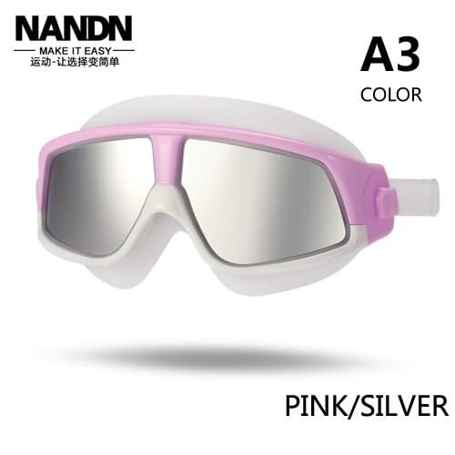 NANDN Swimming glasses Large frame comfor man women