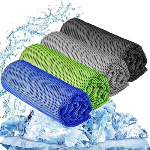 4Pack Cooling Towel Soft Breathable Ice Sports Towel Absorbent Fast Drying Towels for Yoga Sport Workout Fitness