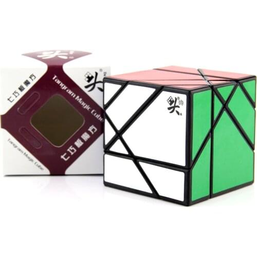 Original High Quality DaYan Tangram Neves Magic Cube Seven-Piece Wisdom Speed Puzzle Christmas Gift Ideas Kids Toys For Children
