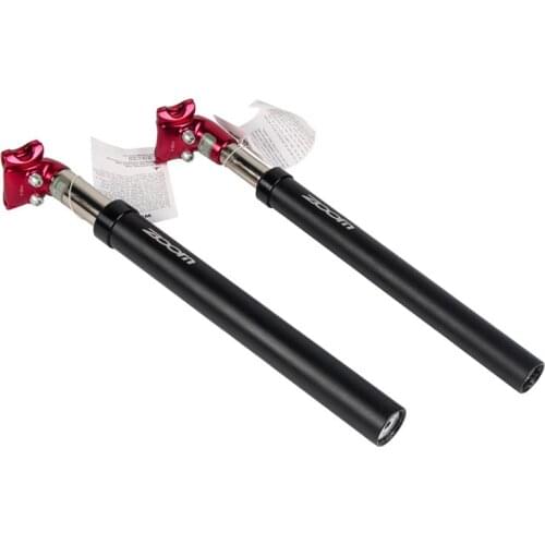 Bicycle Seatpost For Zoom Mtb Bike Suspension Shock Absorber Bike Seat Post Dropper Aluminum Shockstop Tube With Adptper Shim