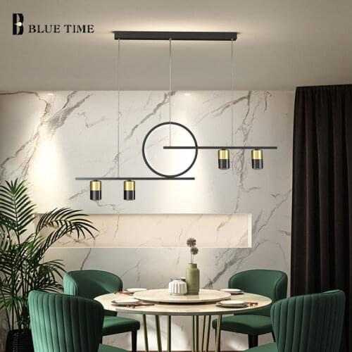 110V 220V Simple Pendant Light Modern LED Pendant Lamp For Dining Room Living Room Kitchen Bedroom Indoor Home Hanging Lamp