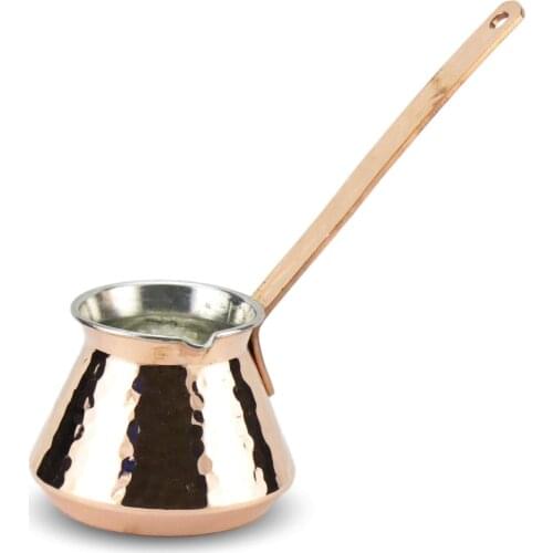 Thick Hammered Lump Copper Coffee Pot 5 Cup (511)