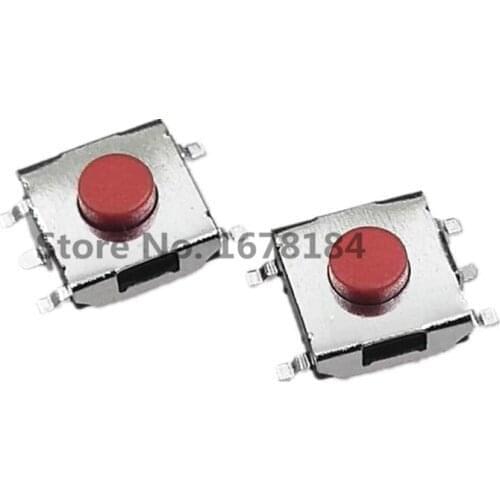 1000Pcs 6*6*3.1mm 6X6X3.1H 5Pins SMD-5 Touch Micro Switch Momentary / Button Switch for Laptop Display RoHS