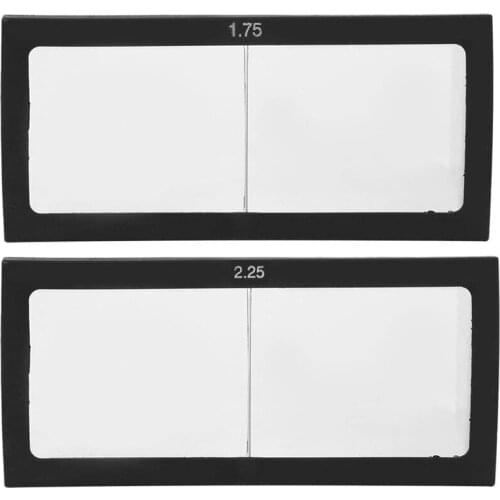 2X Arc Welding Magnifier Lens Welder Screen Helmet Glass Diopter 1.75 /2.25 Anti-Glare Welding Mask Goggles