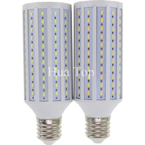 6pcs/lot E40 LED Corn bulb Lamp 50W 165 LED Bombillas 5630 SMD for Outdoor street lighting Home Jelwery showcase shop 110V/220V