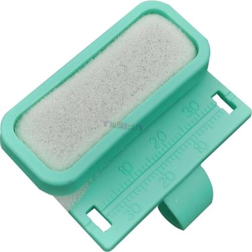 6Pcs Dental Ruler Finger Ruler Measuring Ruler Finger Ruler Ring Ruler with Cleaning Table