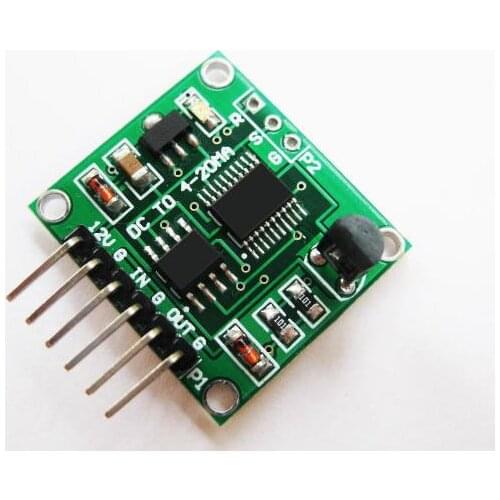 Free Shipping! 4pc Voltage to current module 0-5V turn 4-20MA linear conversion transmitter module