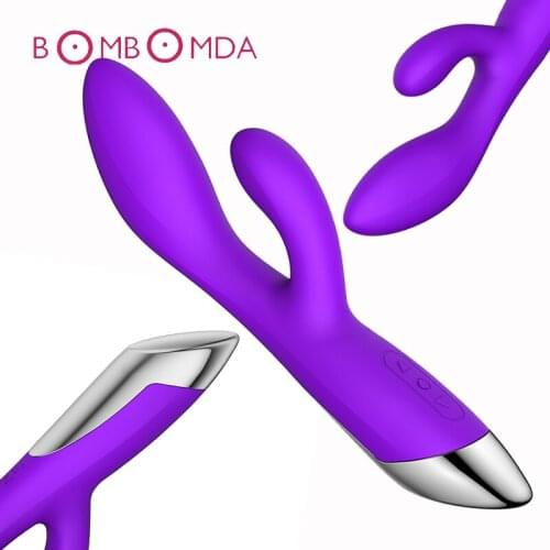 G Spot Dildo Rabbit Vibrator for Women Dual Vibration Vagina Clitoris Stimulation Massage Female Masturbation Sex Toys For Women