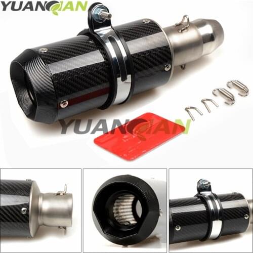 Motorcycle inlet 51mm Exhaust muffler pipe with 36-51mm connector for Suzuki gsf bandit 650 650s 1000 1200 1250 sv650 all year