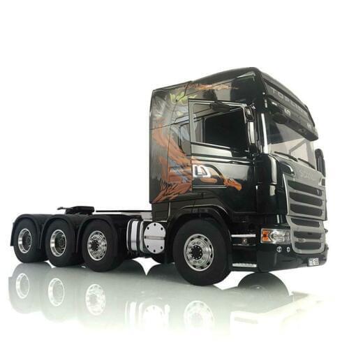 LESU Metal 8*8 Chassis 1/14 RC R730 Tractor Truck Painted Hercul Sca Cabin THZH0932-SMT2