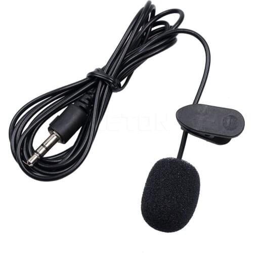 Kebidumei 3.5mm Clip Mini Mic Noise Reduction Microphone Studio Speech Lecture Microphone for Computer Notebook Laptop tablet PC