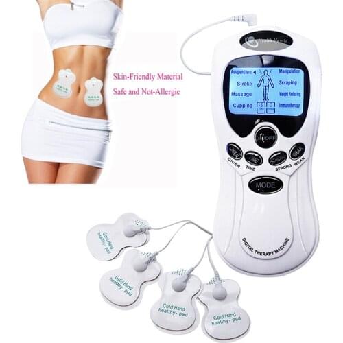 Nipple Massager Electric Shock Pads Breast Electrical Stimulation Full Body Relax Muscle Massager Paste Pulse Therapy Sex Toys