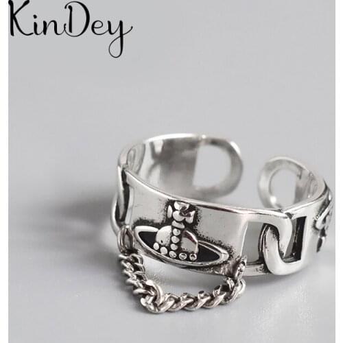 2021 New Charm Boho Planet Rings For Women Lover Wedding Bridal Valentines Gifts Men Open Retro Antique Rings