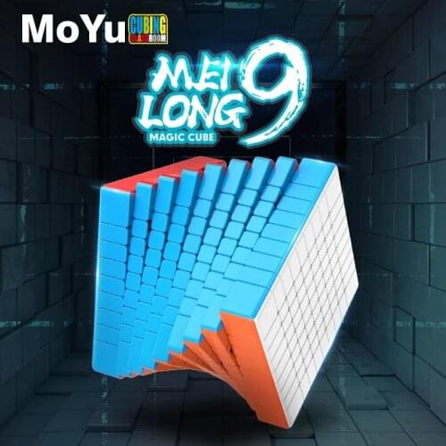 New Moyu Meilong 9x9x9 Magic cube Cubing Classroom MF9 speed Puzzle cube 9x9 Educational Toys For Children