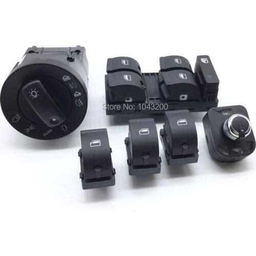 8E0941531 Window Headlight Mirror Control Switch For AUDI A4 S4 B6 B7 RS4 SEAT Exeo OE# 8E0959855 8E0959851 8E0941531B 4F0959565