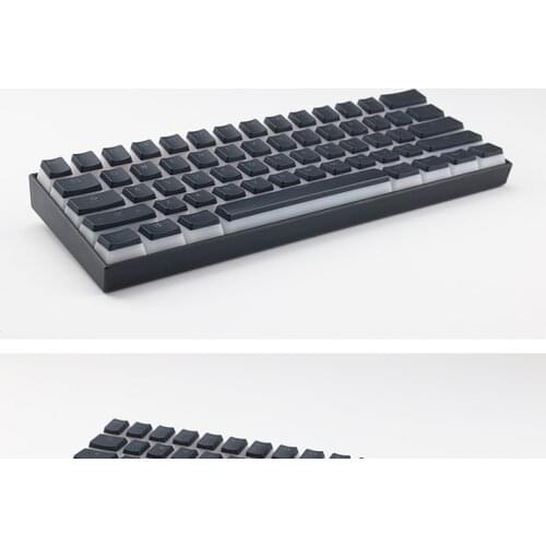 Pudding PBT keycap 112 keys Doubleshot lighting transparent OEM ISO keycaps for mechanical keyboard