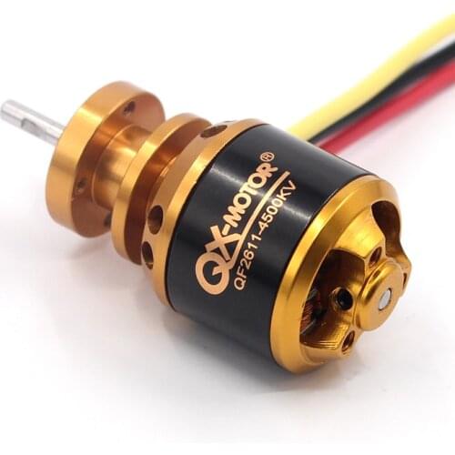 QX-MOTOR QF2611 3500KV /4500KV Brushless Motor 55mm/64mm Ducted Fan Jet EDF 3-4S Lipo for RC Airplanes F22139/40