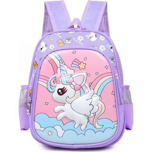 New Cute Dinosaur Cartoon Kindergarten bag For Girls Boys Kids Backpacks Kindergarten Schoolbags Unicorn Kids Schoolbag