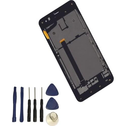 For ASUS Zenfone 5 Zenfone5 A500CG A501CG T00J T00F T00P Touch Screen + LCD Display Module Assembly With Frame + Free Tools