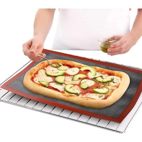 Silicone Baking Mats Kitchen Oven Baking Cake Mesh Pad Non-stick Grill Net Mat DIY Fondant Cookie Pastry Pads Bakeware Tools