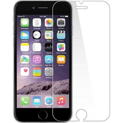 2 Pcs/lot 0.26 mm 9H HD Tempered Glass Screen Protector For iPhone 7 6 6S Plus 5 5S SE Ultra Thin Scratch Proof Protective Film