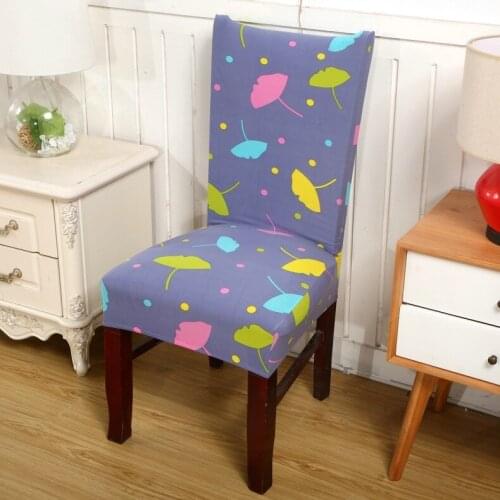 New 1pc Washable Chair Covering Case Stretch Elastic Slipcovers For Restaurant Wedding Banquet Removable Dining Chair Seat Cover