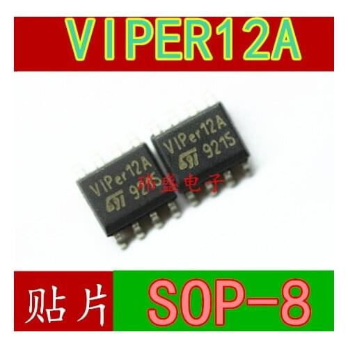 10pcs VIPER12A SOP-8 VIPER12AS