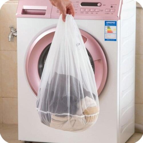 3 Size Washing Laundry bag Clothing Care Foldable Protection Net Filter Underwear Bra Socks Protective Bags