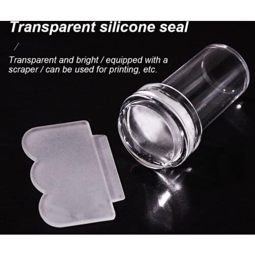 1 PC French Nail Applicator Simple Reusable Compact Easy To Apply And Clean Pink ABS For Nail Polish Nail Art Manicure Tools