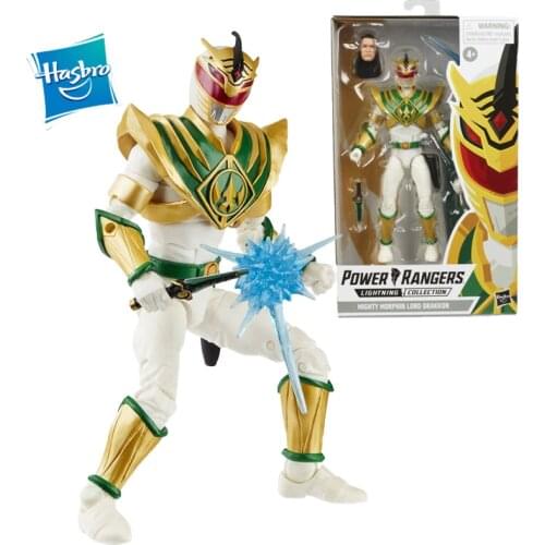 Hasbro Mighty Morphin Power Rangers Lightning Collection Mighty Morphin Lord Drakkon Action Figure Model Toy Gift PVC About 16Cm