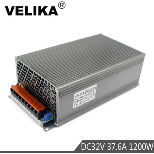 Switching Power Supply 1200W 37.6A 32V Adjustable Voltage AC DC32V Driver SMPS for Industrial field Equipment CNC Motors Stepper