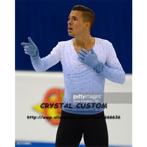 Custom Figure Skating Clothes For Men /Boys Fashion New Brand Vogue Figure Skating Competition Costume MR3136