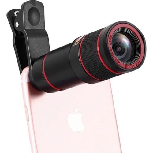 14 Times Mini Pocket Outdoor Monocular Telescope with mobile phone Camera Handset Clip Mount Photograph videotape Telescope