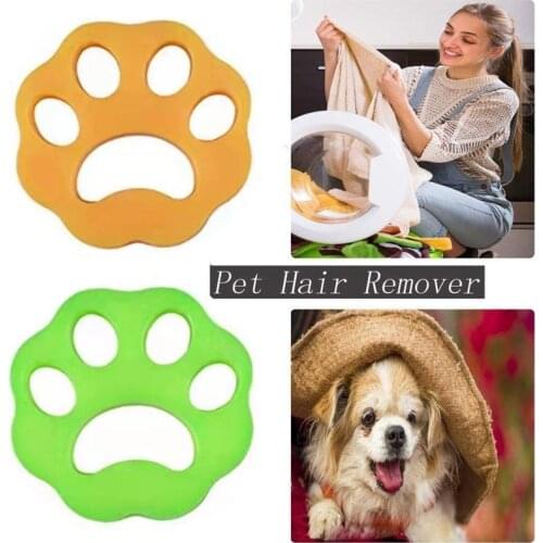 New Pet Sticky Hair Remover Silicone Self-cleaning Pet Cotton Hair Catching Collector Clothes Household Cleaning