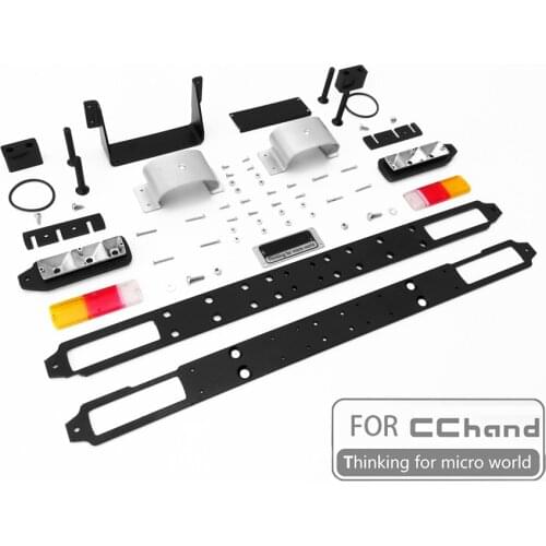 Late Metal Back Bumper RC car toy for CChand RC4WD 1/10 Gelande II Cruiser/FJ40