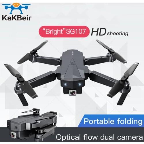 KaKBeir SG107 Mini Drone with 4K WIFI 1080P FPV Camera 2.4GHZ Quadcopter Optical Flow Quadrocopter Camera Toys VS E58 E68