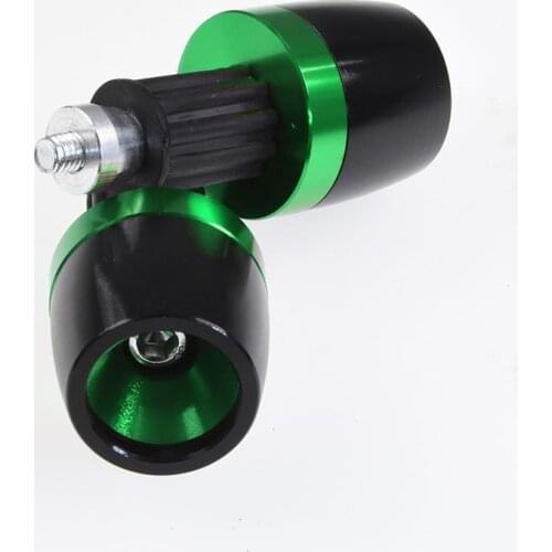 Handle Bar Ends Grips Universal for Honda Ducati Yamaha Kawasaki 7/8" 22mm Motorcycle Handlebar Counterweight Plug Slider